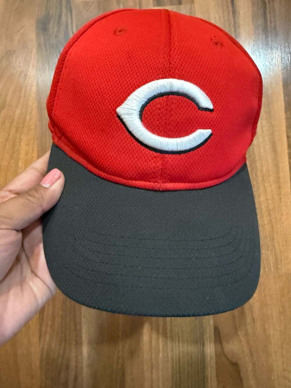OC Sports Cincinnati Reds MLB Baseball Cap Red Black
